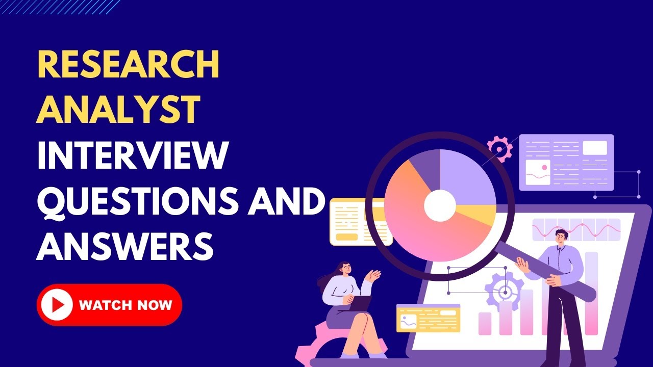 research analyst interview questions and answers pdf