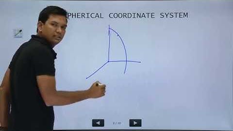 Electro Magnetics - Spherical Coordinate System