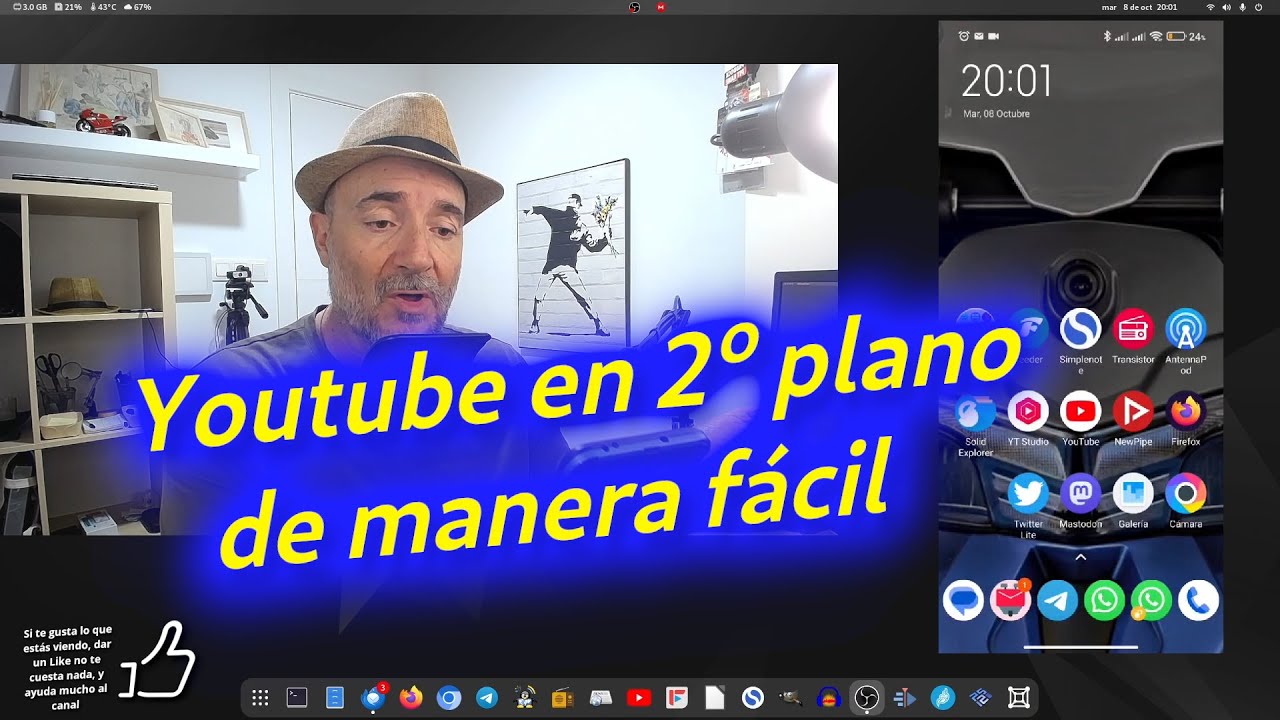 Como ver Youtube con Android, en segundo plano y con la pantalla ...