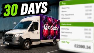 I Worked 30 Days at Ocado And Made £____