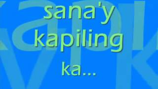 Sana'y Kapiling Ka Lyrics by Jolina Magdangal   YouTube chords