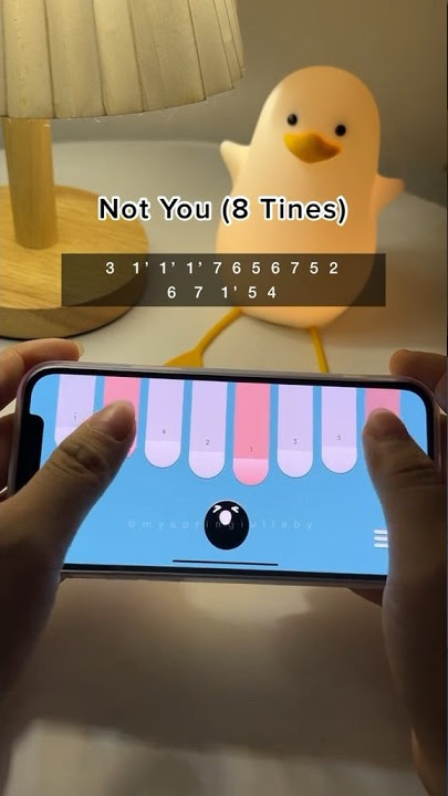 ‘Not You’ 8 Tines Keylimba Tutorial #alanwalker #myspringlullaby #kalimbatabs