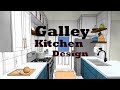 Interior designing | Galley kitchen design | Chief Architect renders