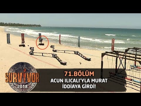 Ümit Karan erken mi çıktı? Acun Ilıcalı'yla Murat iddiaya girdiler! | 71.Bölüm | Survivor 2018