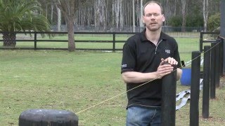 http://fencing4horses.com.au http://www.acaciaproducts.com.au This video series demonstrates how to install a Bounce Back Horse 