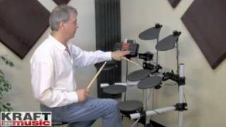 Kraft Music - Yamaha DTXPLORER Demo with Tom Griffin - YouTube