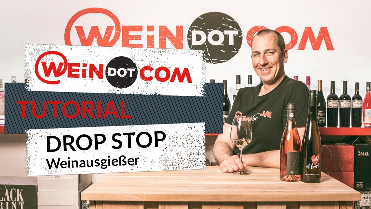 Drop Stop Weinausgießer Folien » Original aus Dänemark