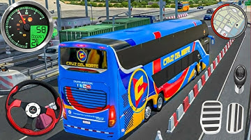 Bus Simulator Games 2025 - Ultra-realistic Tourist Bus Driving 3D - Bus Game Android Gameplay