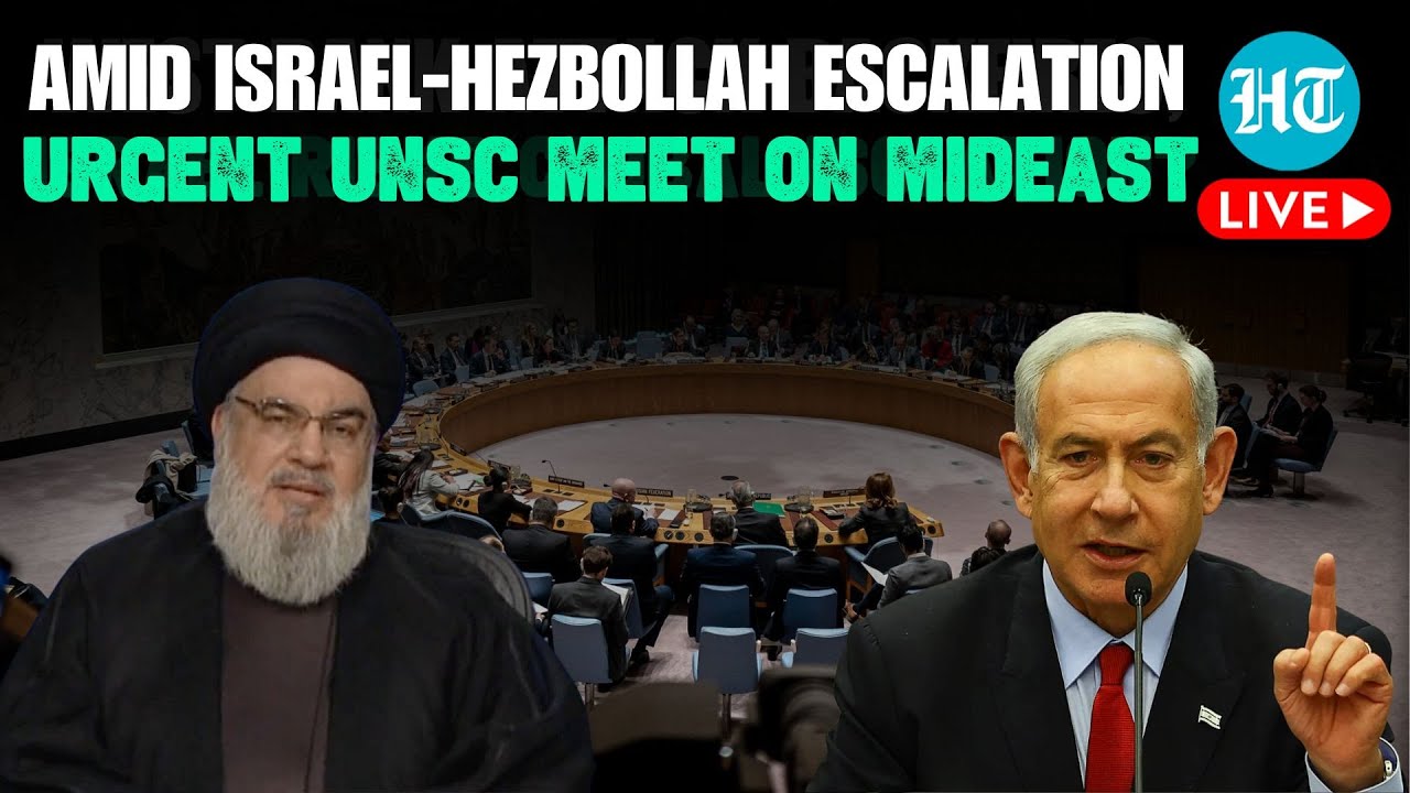 LIVE | UN Security Council Urgent Meet On Middle East As Israel ...