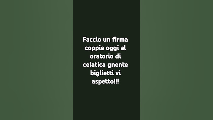 vi aspetto