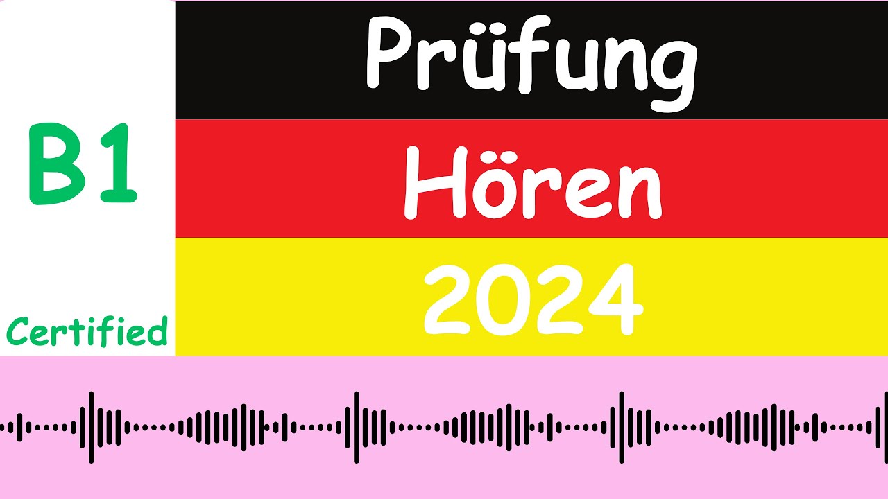B1 Prüfung: Hören 🎧G.A.S.T 2024|German Test für Immigranten