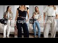 SPRING CAPSULE WARDROBE 2023 | 25 KEY NEUTRAL BASICS FOR A MINIMAL WARDROBE