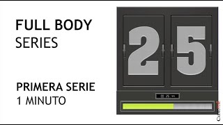 Entrenamiento En Casa Full Body Series 6 Series De 1 Minuto, 40 Segundos De Descanso