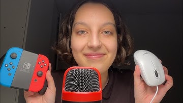 ASMR For Gamers | Controller Sounds, Mouse Clicking, Console Tapping | No Talking
