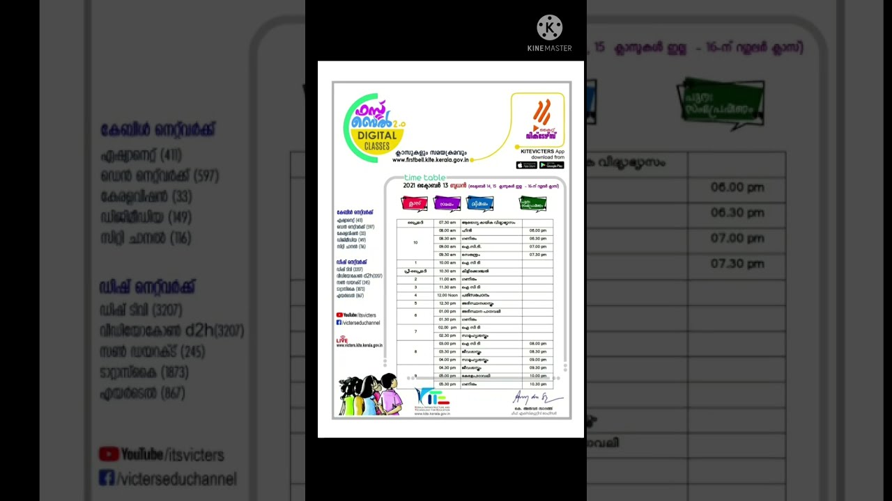 Victers channel timetable today