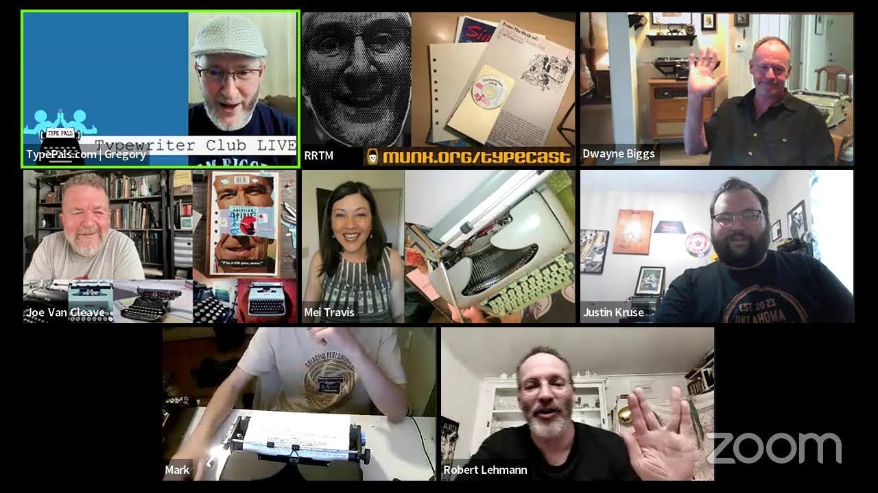 Typewriter Club LIVE typewriters YouTube