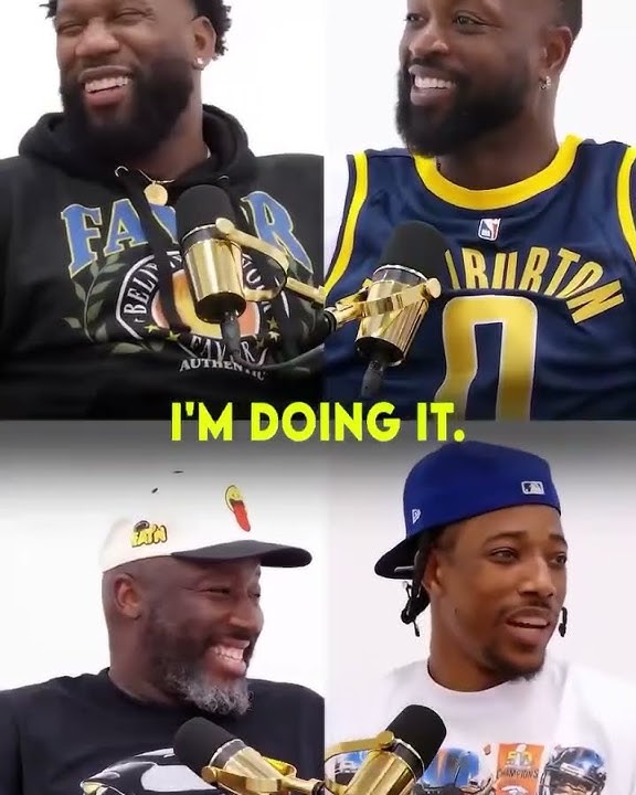 DeMar DeRozan has never had a drink in his life 😮 (via @wynetwork/IG)