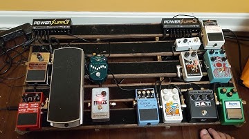 EHX Freeze Pedal after distortion issue