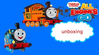 Thomas & Friends All Engines Go Push Along Muddy Thomas & Nia