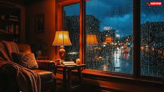 Heavy Rain Sounds + Reggae Chill 🌧️ Deep Sleep &amp; Relaxation
