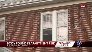 Body found inside Council Bluffs apartment after crews put out fire