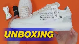 Off-White x Nike Air Force 1 by Virgil Abloh | Unboxing