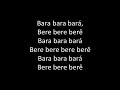 Bara Bará Bere Berê بدون موسيقى 