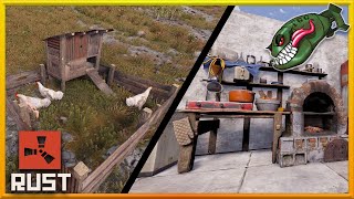 Rust What's Coming | Cooking 2.0, Pies, Flowers, Chicken Coop, Pots & Triangle Planters #293