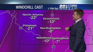 Dangerously cold wind chills this weekend