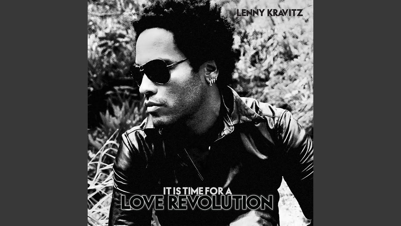 Lenny Kravitz Love Revolution ポスター Lenny Kravitz It Is Time For Love Revolution Japanese Promo