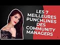 Les 7 meilleures punchlines des community managers 