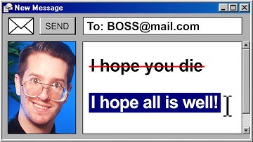 How to Write an Email (90s Tutorial)