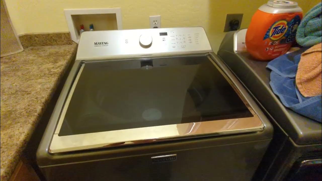 Maytag washer broken lid. Less than 3 years old and falling apart