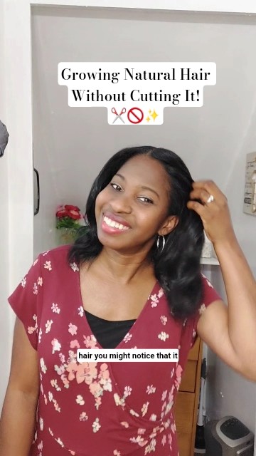 ️ Growing Natural Hair Without Cutting It ️🚫 Vintage Hair Update! - YouTube