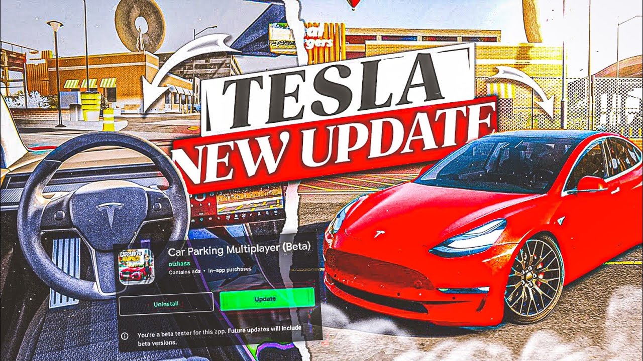 All New Update TESLA MODEL X!! Car Parking Multiplayer New Update V.4.8.9.3.8 Fortuner In Cpm