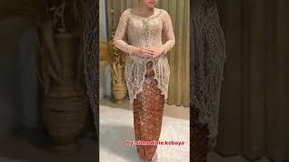 Model Kebaya Brokat Terbaru #kebaya #kebayamodern #kebayaterbaru