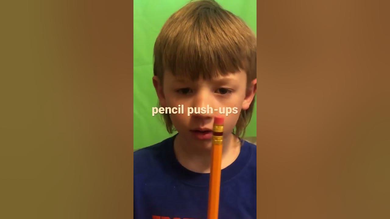 Pencil pushups (convergence insufficiency) YouTube
