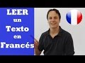 APRENDER A LEER EN FRANCES