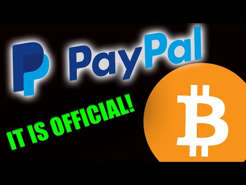 BREAKING: PAYPAL RELEASING BITCOIN TO 286,000,000 PEOPLE!