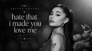 NEW! Ariana Grande – Hate That I Made You Love Me | Official Audio