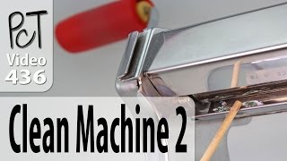 Cleaning Polymer Clay Pasta Machines Tip 2 Scraper Build-up