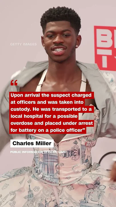 Lil Nas X arrested for battery of a police officer