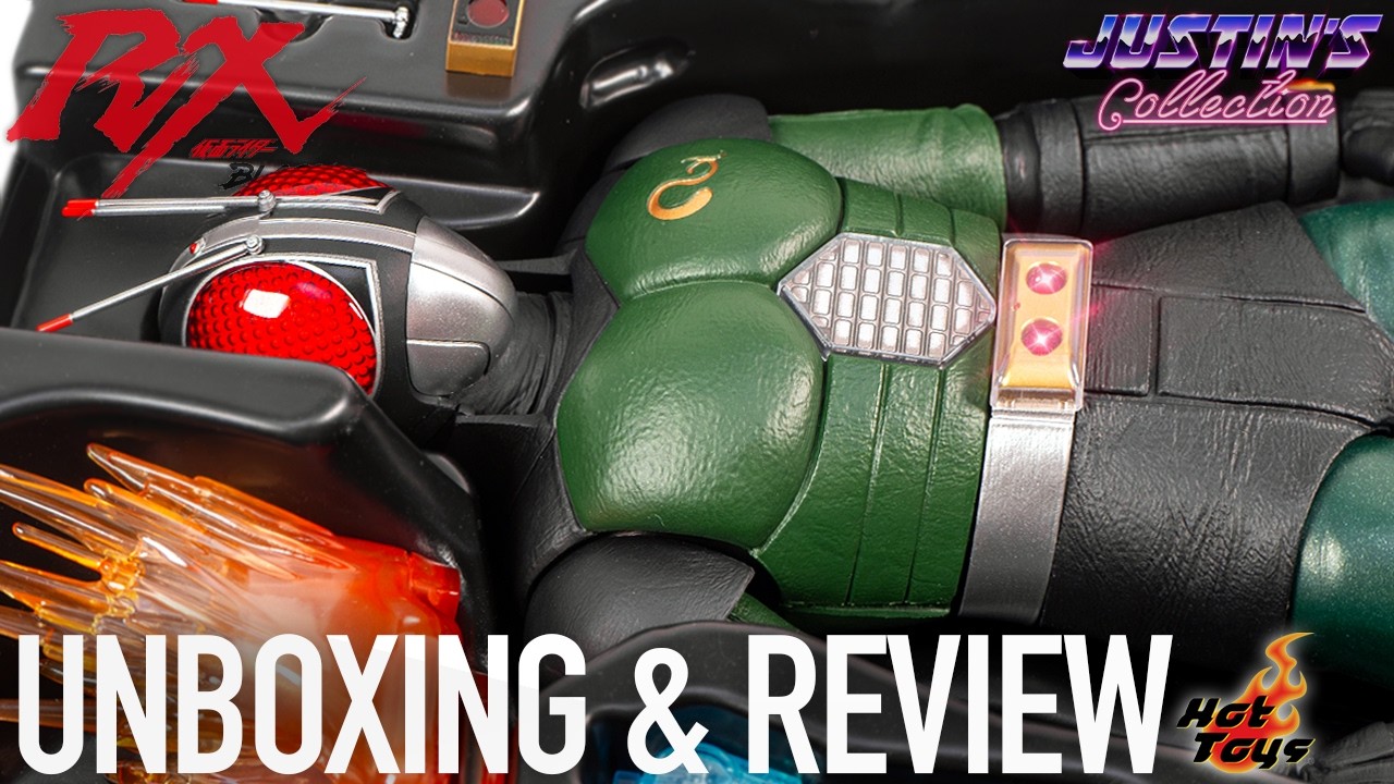 $270?! Hot Toys Kamen Rider Black RX Unboxing & Review - YouTube