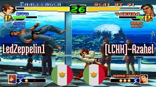 FT5 @kof2000: LedZeppelin1 (MX) vs [LCHK]~Azahel (MX) [King of Fighters 2000 Fightcade] Dec 2