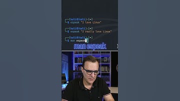 Linux speaks! #shorts #linux #kalilinux #speak #talking #ubuntu