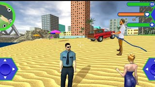 Police Miami Crime Android gameplay ll #4 gameplay ll level 4 ll luxury car accident ll screenshot 3