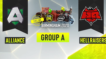 Dota2 - Alliance vs. HellRaisers - Game 1 - ESL One Birmingham 2020 - Group A - EU/CIS