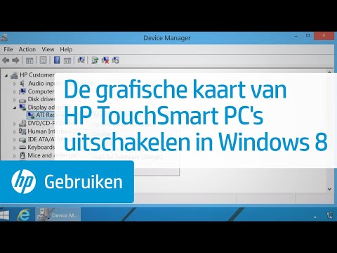 Video: Hoe De Grafische Kaart In Een Laptop Uit Te Schakelen?