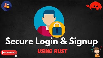 Secure Signup & Login using RUST | NextJS | Cookies JWT Auth | Step by Step Guide