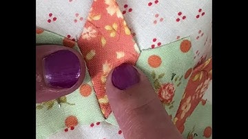 How To sew invisible stitch appliqué and for English paper piece hand sewing